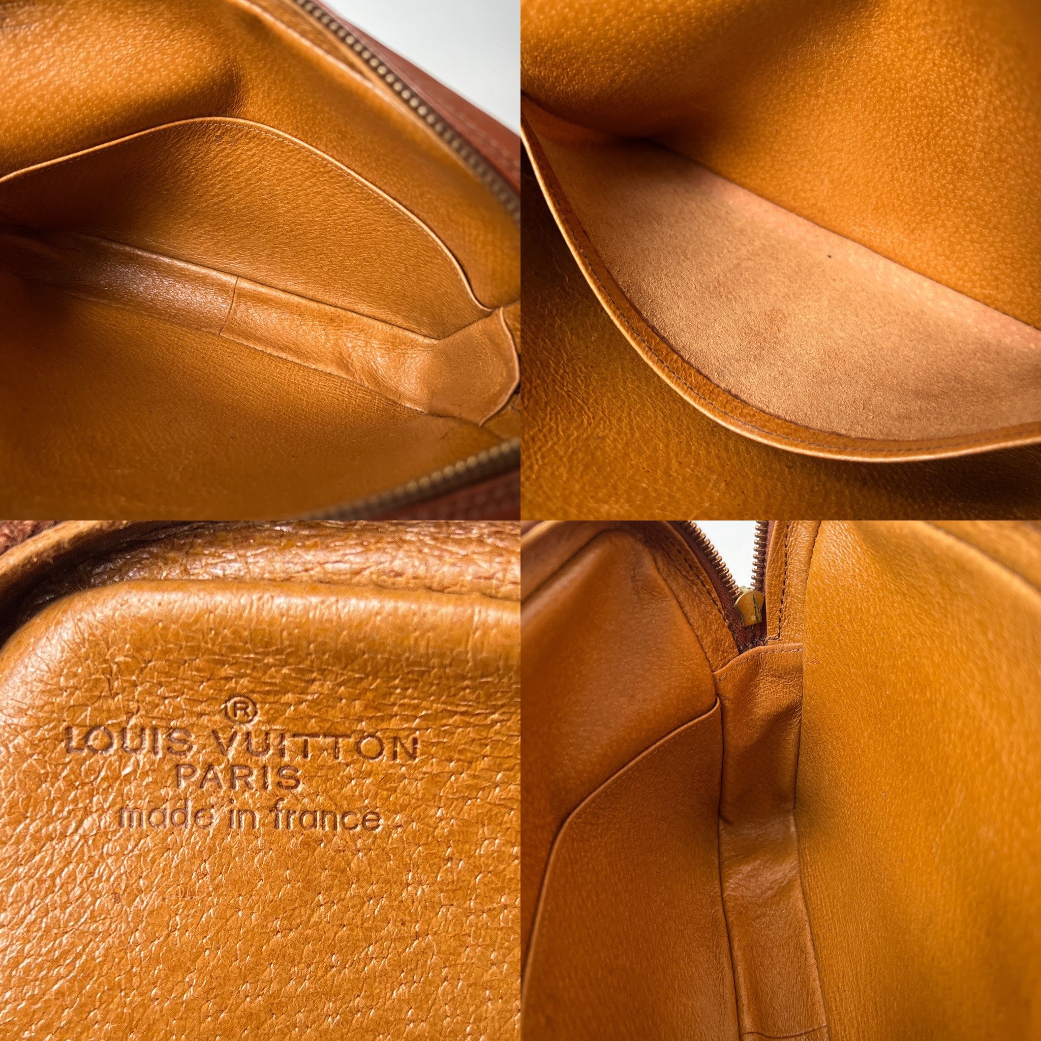 Auth Louis Vuitton Monogram Pochette Sport Clutch Hand Bag Old Model Junk  J9319