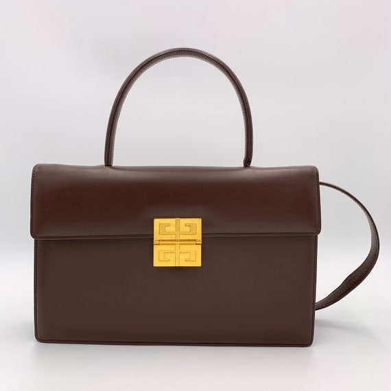 GIVENCHY Authentic Vintage 4G Logo Top Handle Bag With Strap GIVENCHY Authentic Vintage 4G Logo Top Handle Bag With Strap