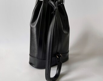 LOUIS VUITTON Authentic Vintage Black Epi Leather Randonnee PM -  Israel