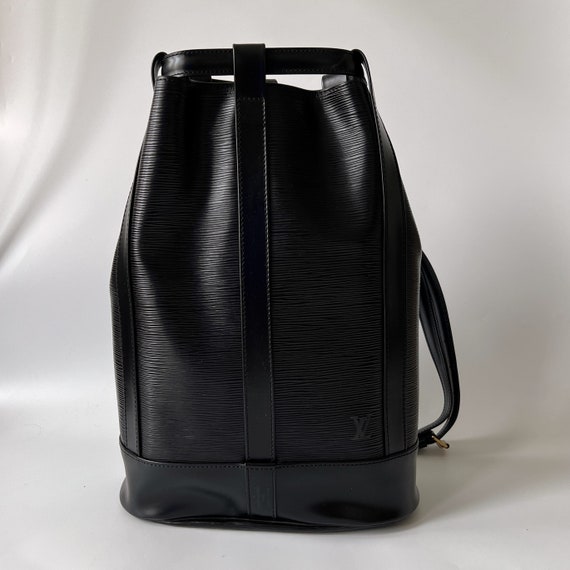 Louis Vuitton Randonnee Bucket Bag PM Green Leather for sale online