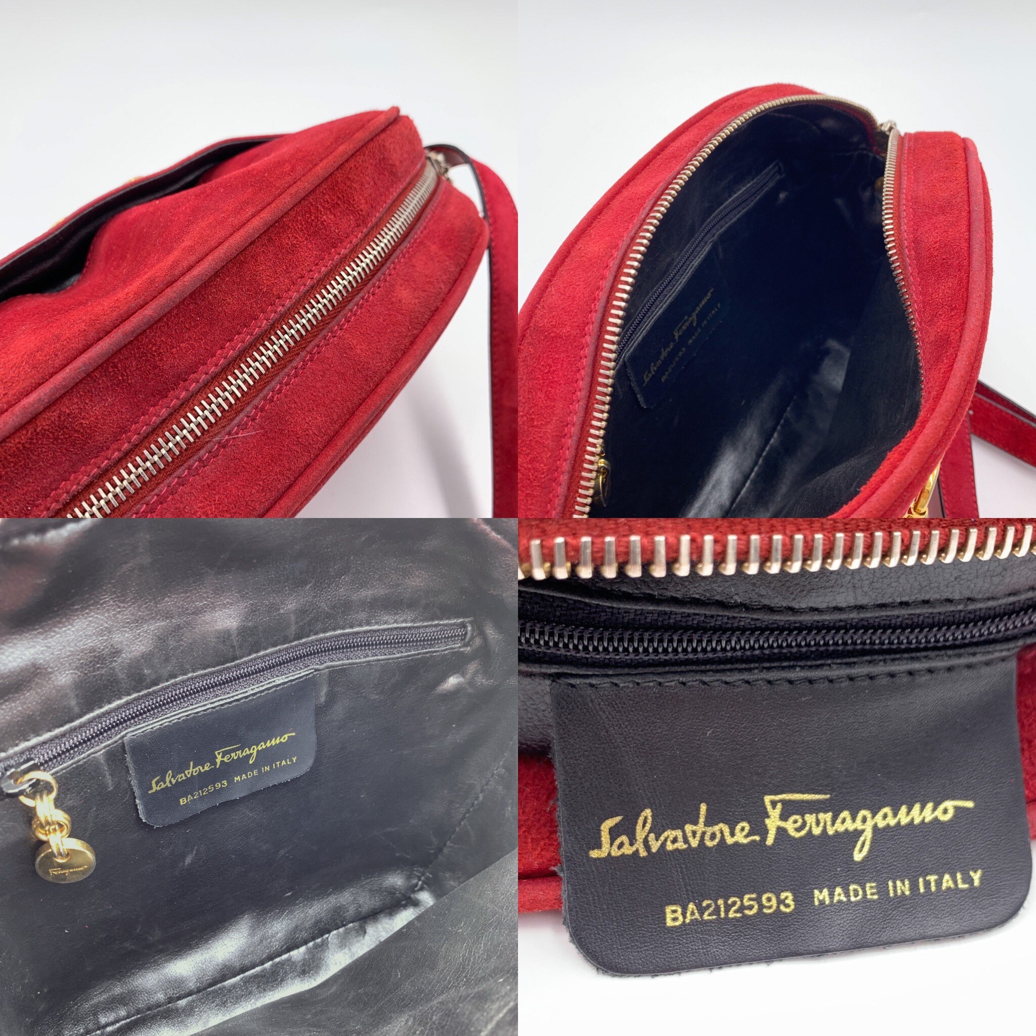 Salvatore ferragamo pouch hotsell