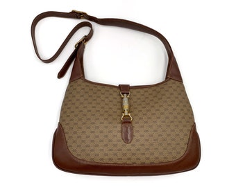 Authentic Vintage Gucci monogram Jackie Shoulder Bag