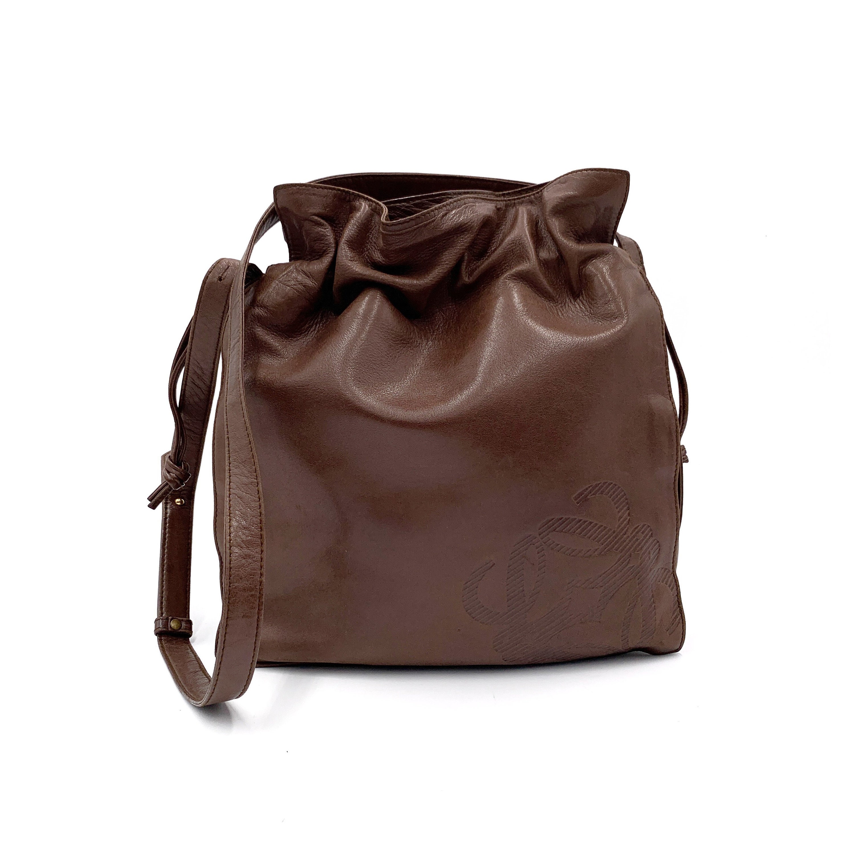 LOEWE Handbag Hammock Small 2way leather white Women Used –