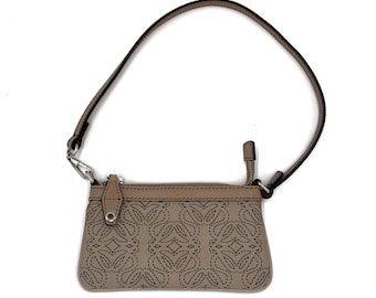Authentic LOEWE Monogram Canvas Mini Pochette