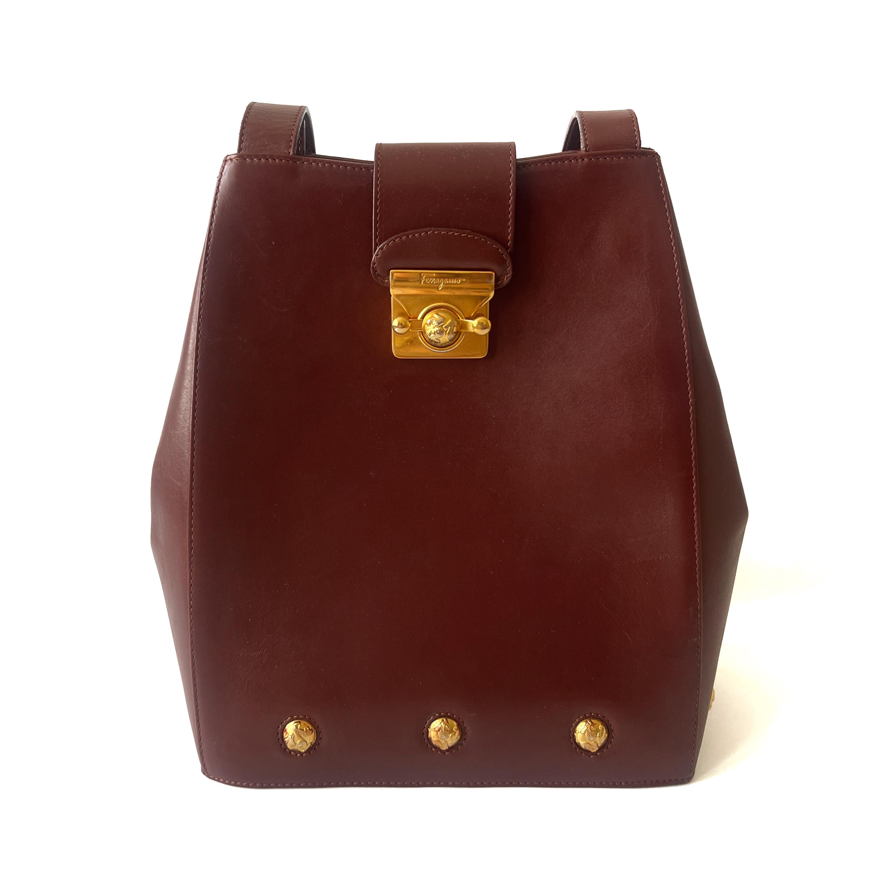 Vintage Salvatore Ferragamo Bag - Etsy