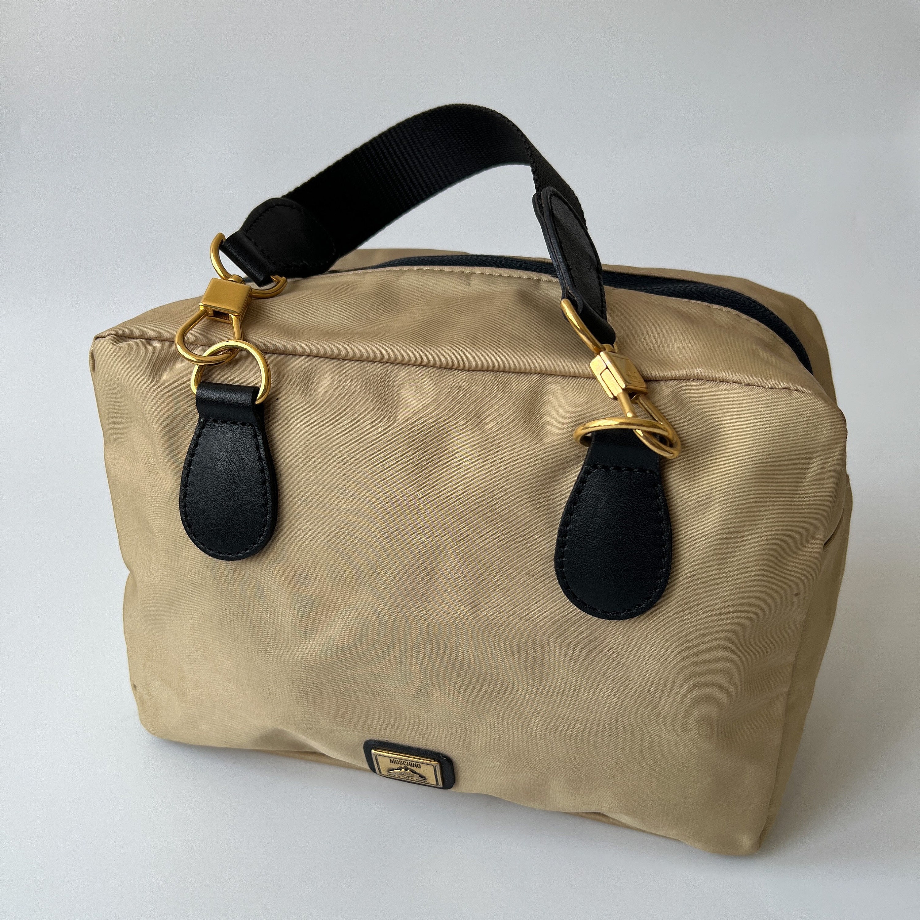 MOSCHINO Authentic Vintage Small Bowling Reversible Bag Etsy