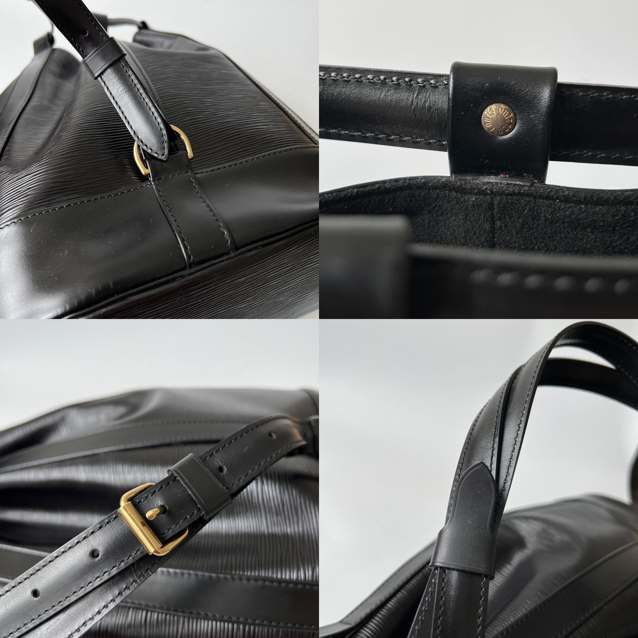 LOUIS VUITTON Authentic Vintage Black Epi Leather Randonnee PM -  Hong  Kong