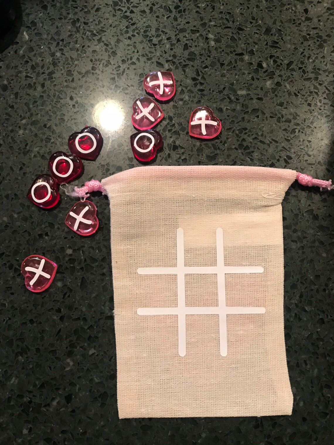 Valentine Tic Tac Toe Valentine Game Customizable Etsy
