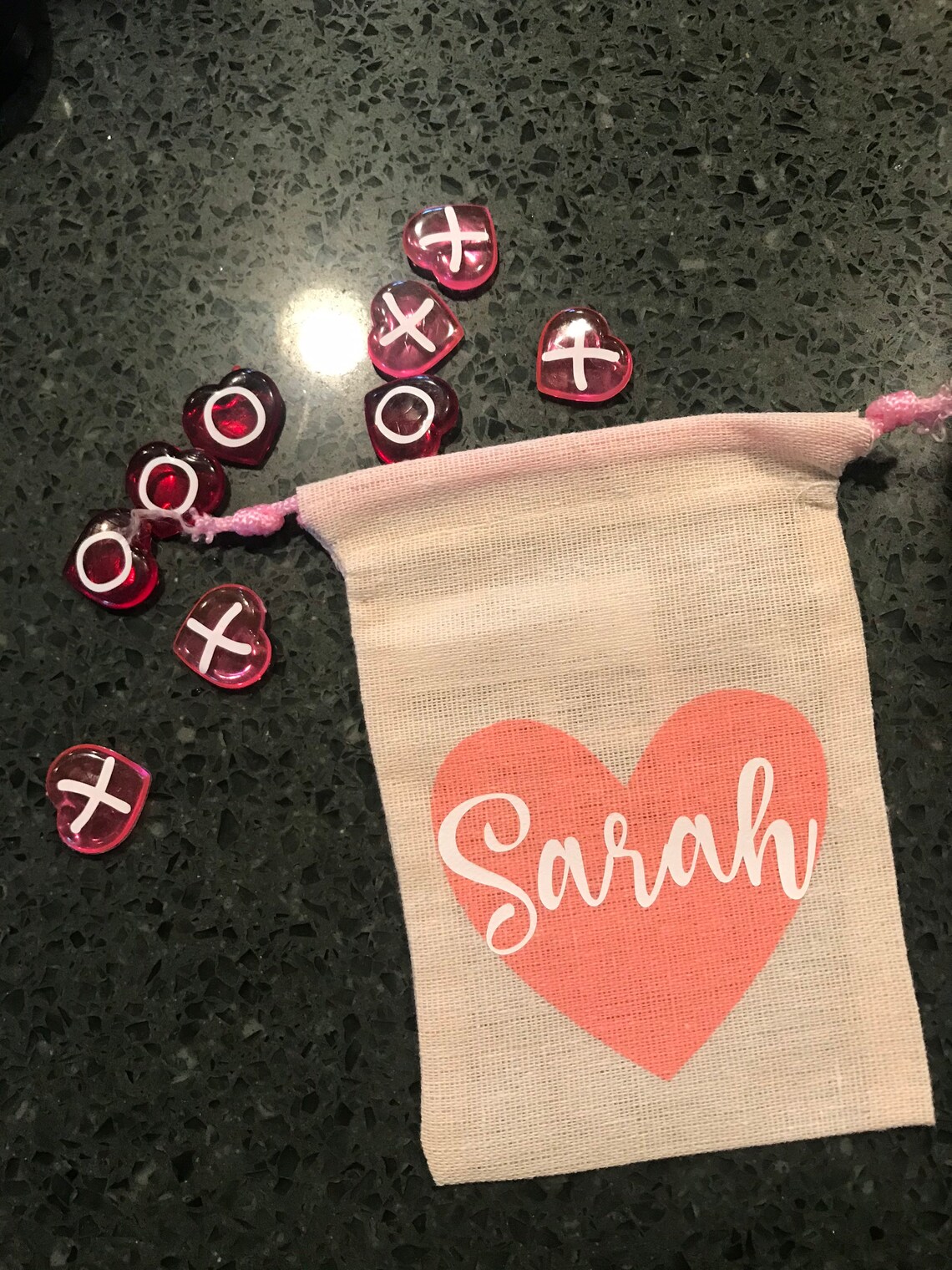 Valentine Tic Tac Toe Valentine Game Customizable Etsy