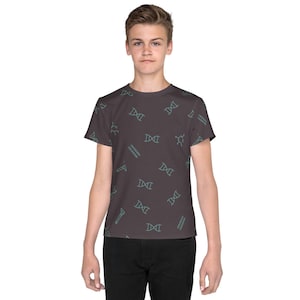 Genetics Print Youth Shirt STEM Science Biology Teen Size 8-20