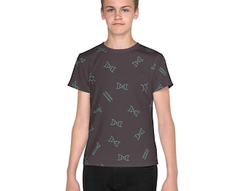 Genetics Print Youth Shirt STEM Science Biology Teen Size 8-20