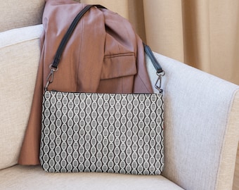 DNA Double Helix Print Crossbody bag