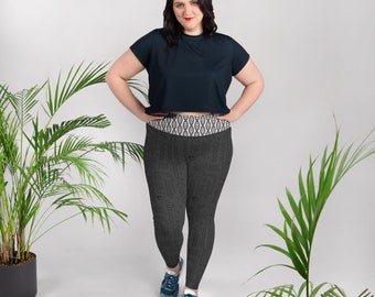 Genetics Medley Yoga Leggings / Adult Women's / STEM Enthusiasts Plus Size Leggings