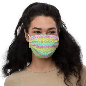 DNA Mint Helix Face mask