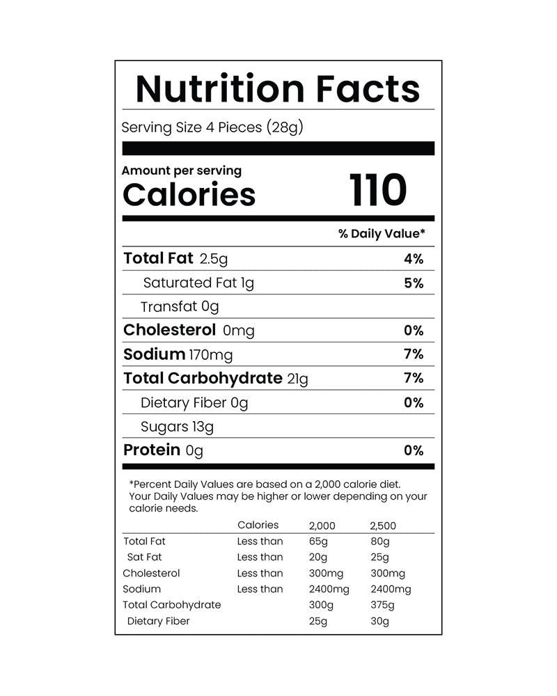 Taffy Shop New Orleans Voodoo Saltwater Taffy 7oz Bag Etsy