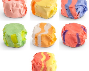 Taffy Shop - Choose 1 Fruity Salt Water Taffy Flavor: Cran-Raspberry, Apricot, Fruit Punch, Peaches & Cream, Pomegranate, Strawberry Banana