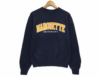 marquette university crewneck sweatshirt