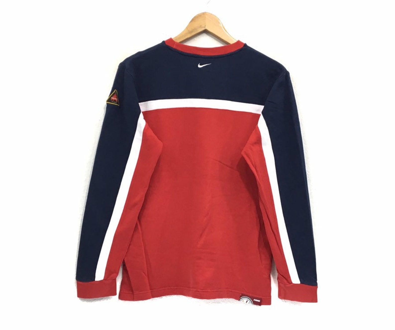 NIKE Multicolour Crewneck Sweatshirt Jumper Embroidery Small | Etsy