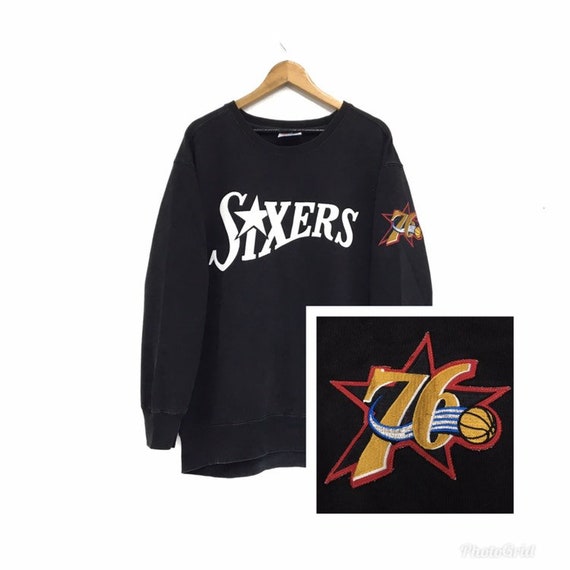 sixers crewneck sweatshirt