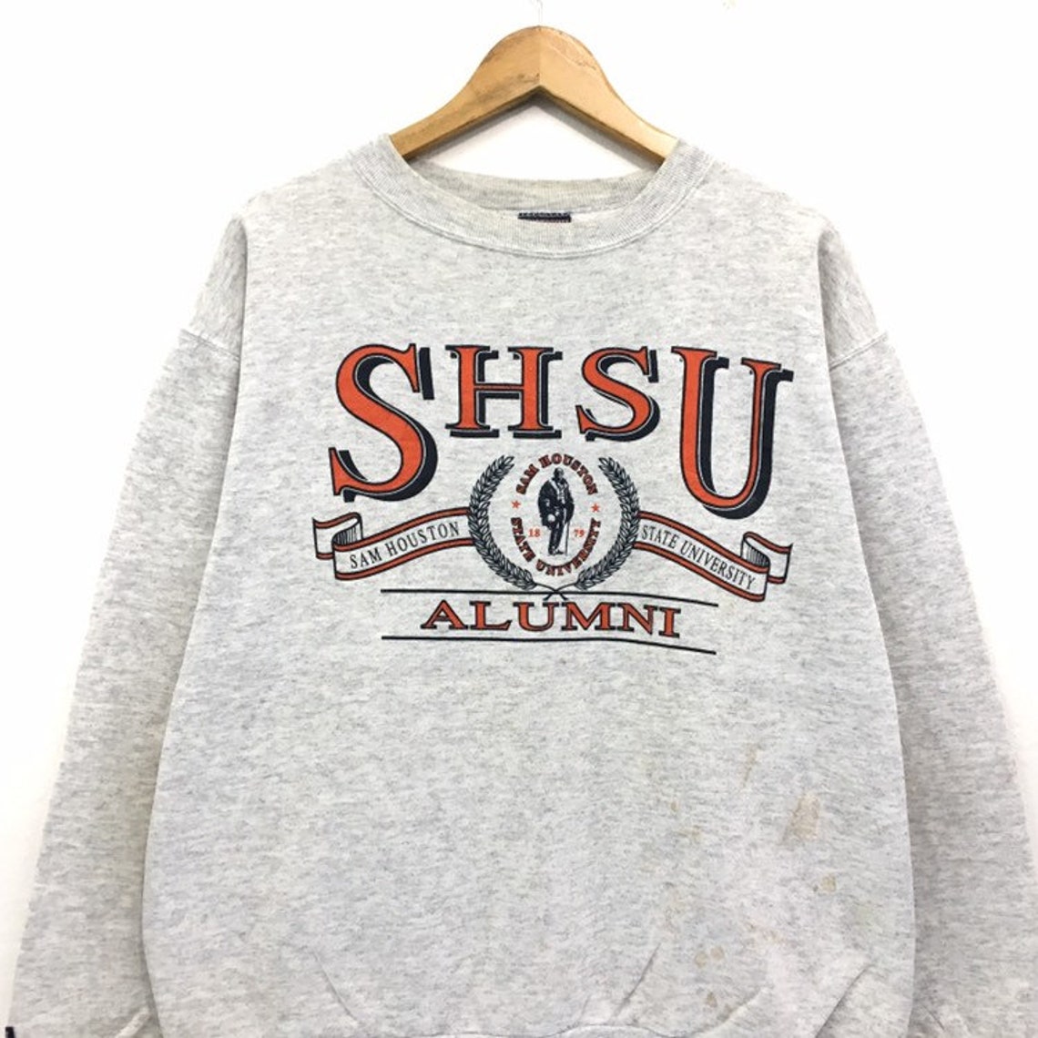Vintage 90s SAM HOUSTON State University Crewneck Sweatshirt | Etsy