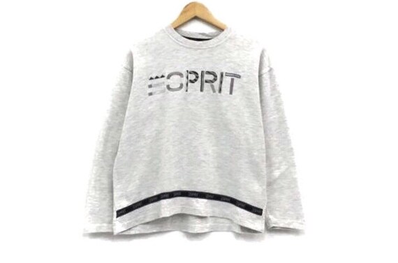 esprit logo sweatshirt