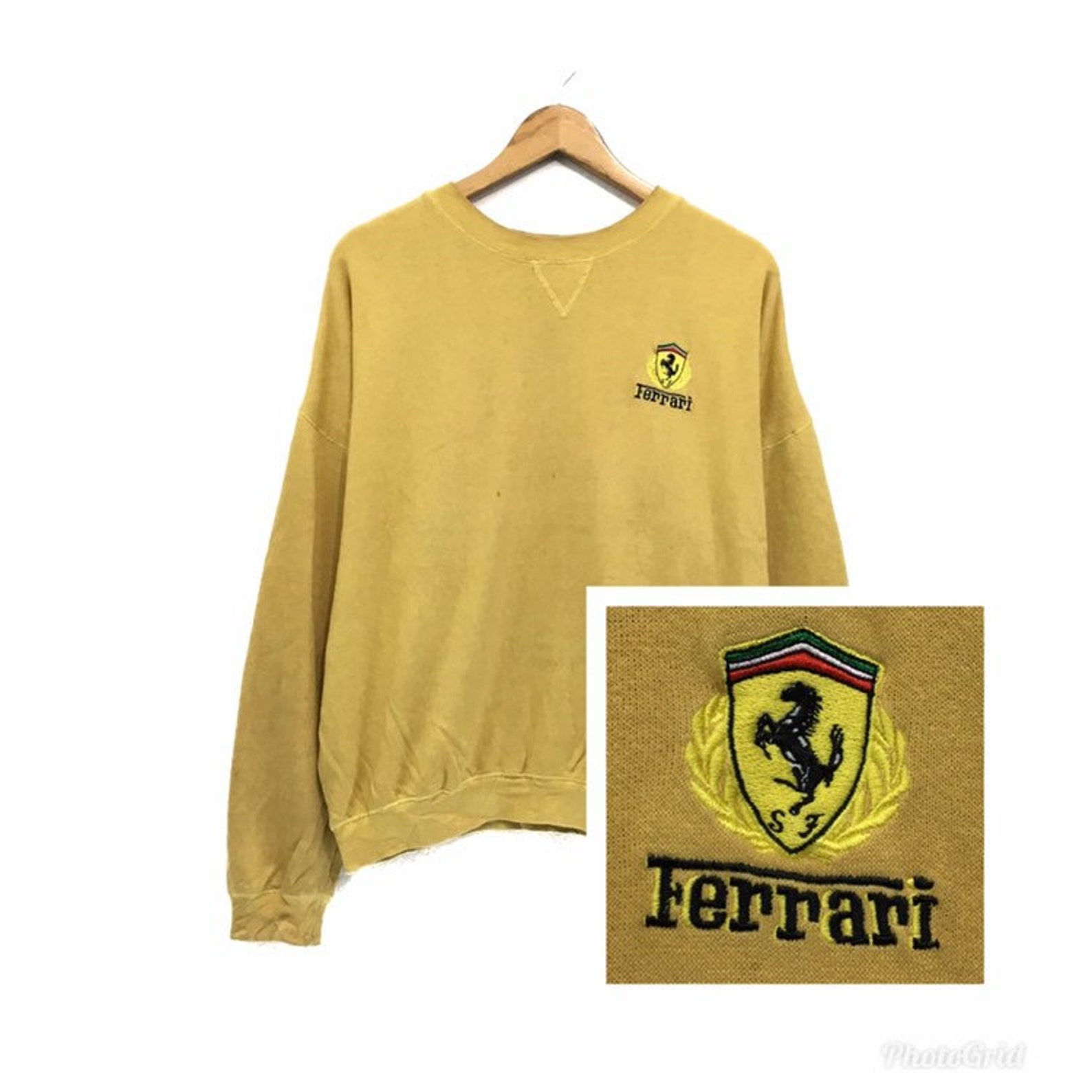 Vintage MAGNETI MARELLI FERRARI Crewneck Sweatshirt Small Logo | Etsy