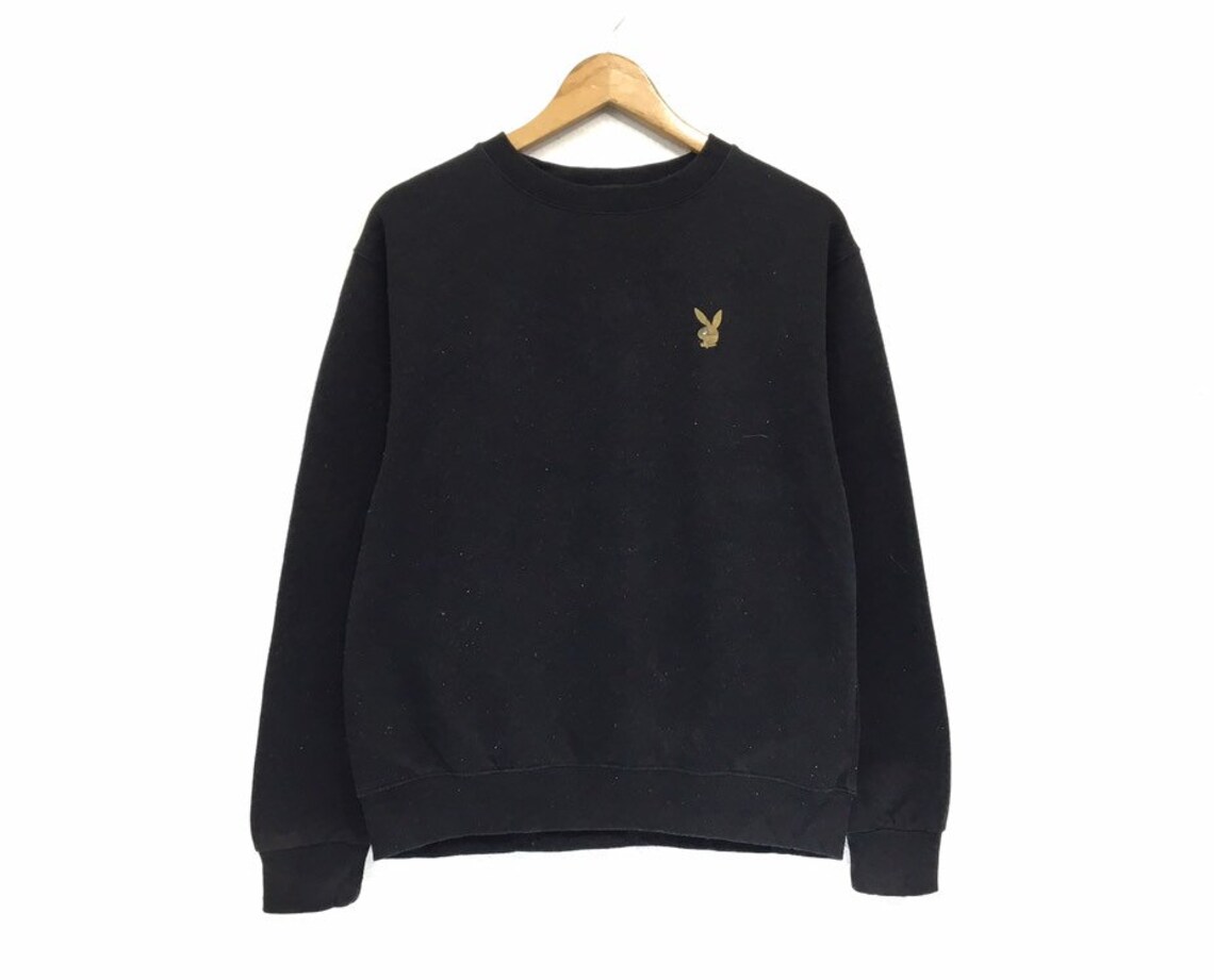 PLAYBOY Crewneck Sweatshirt Embroidery Big Logo Spell Out | Etsy