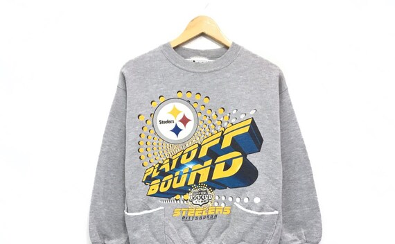 pittsburgh steelers vintage crewneck sweatshirt