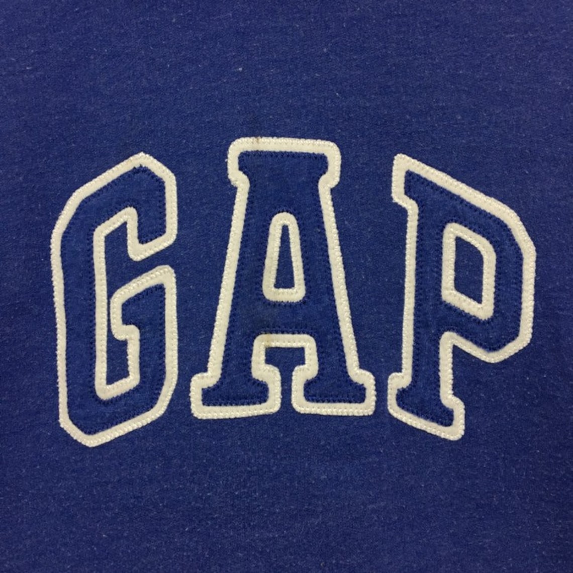 GAP Hoodie Sweatshirt Embroidery Big Logo Spell Out Pullover / | Etsy