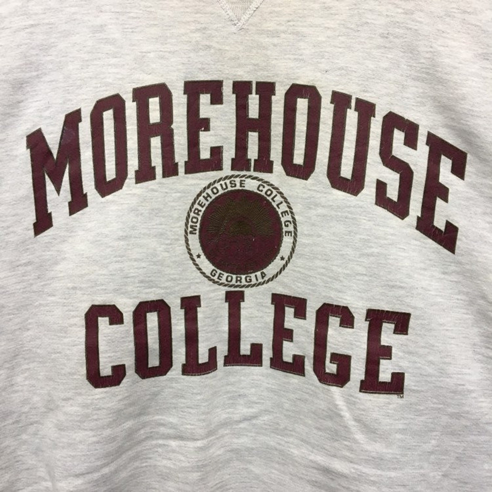 Vintage 90s MOREHOUSE COLLEGE GEORGIA Crewneck Sweatshirt Big | Etsy