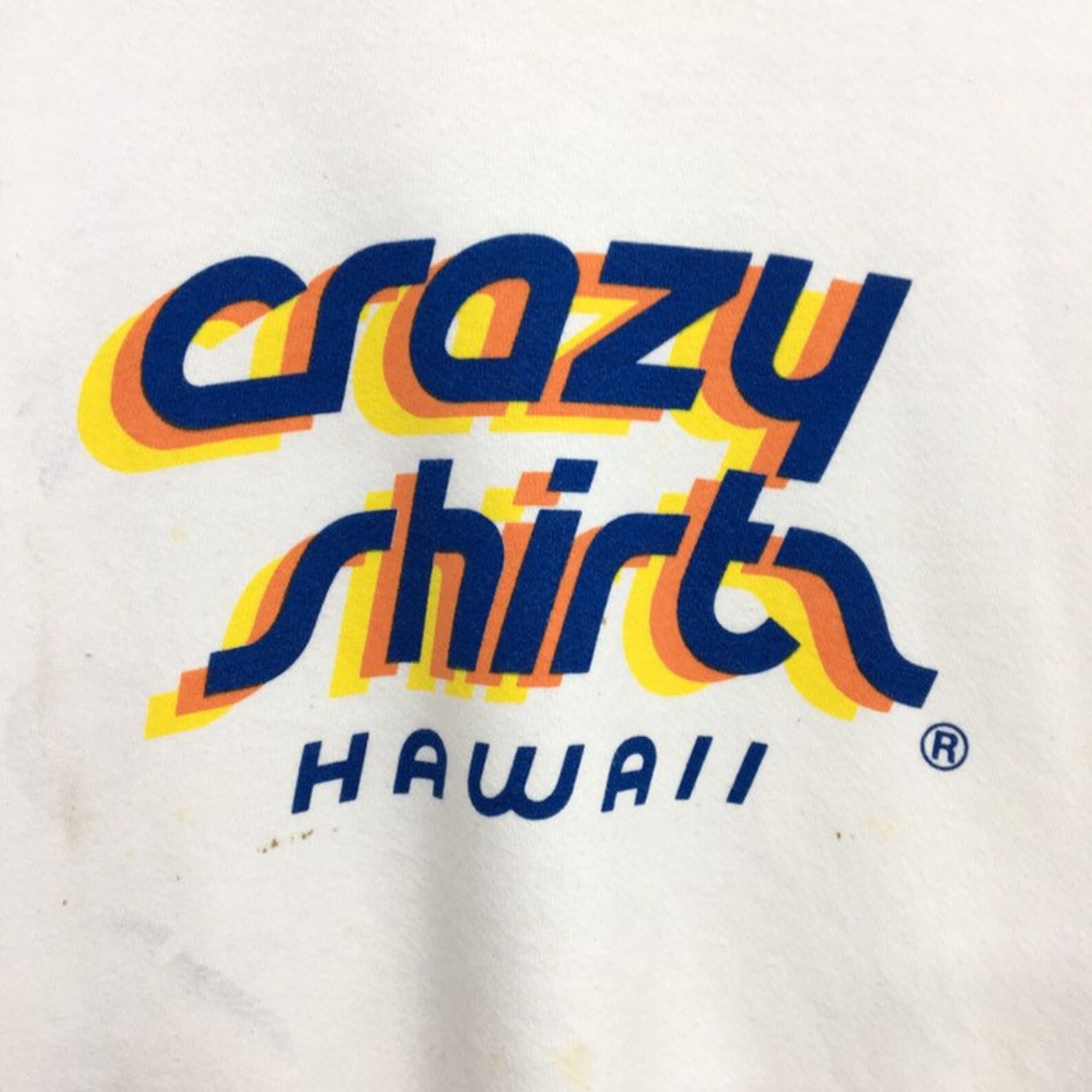 CRAZY SHIRTS HAWAII Crewneck Sweatshirt Multicolour Big Logo | Etsy