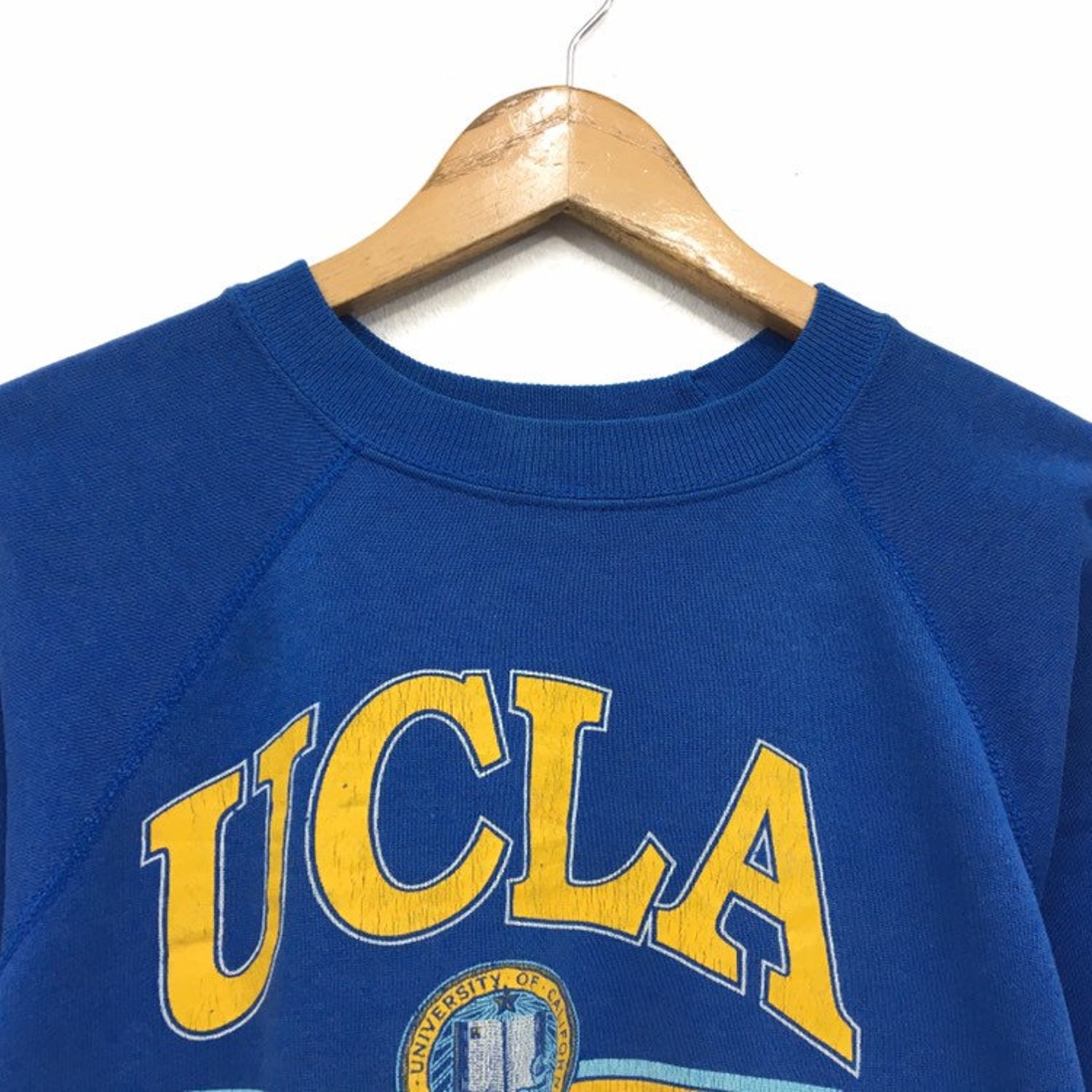 Vintage 90s University Of California UCLA Crewneck Sweatshirt | Etsy