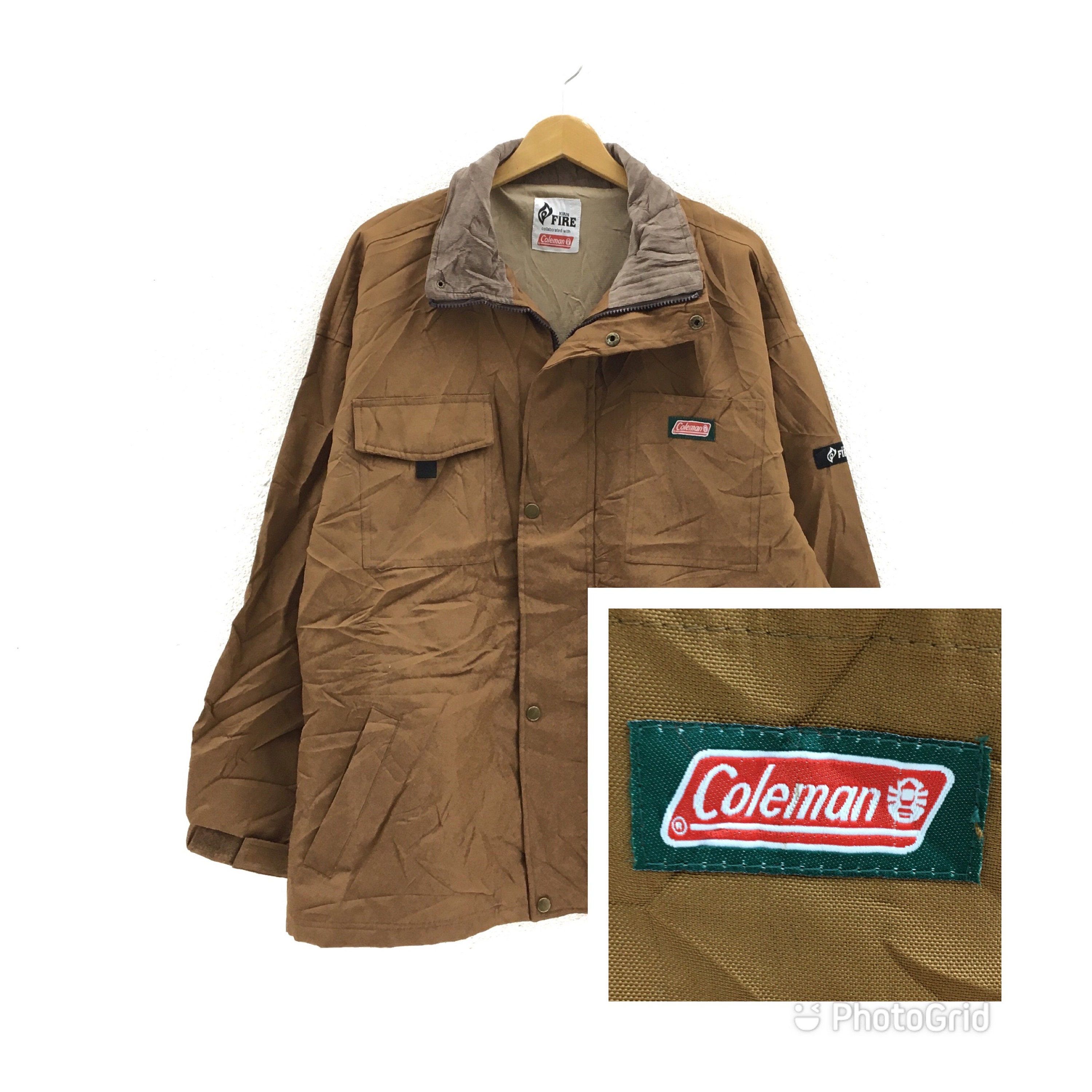 Vintage COLEMAN X KIRIN FIRE Zipped up 