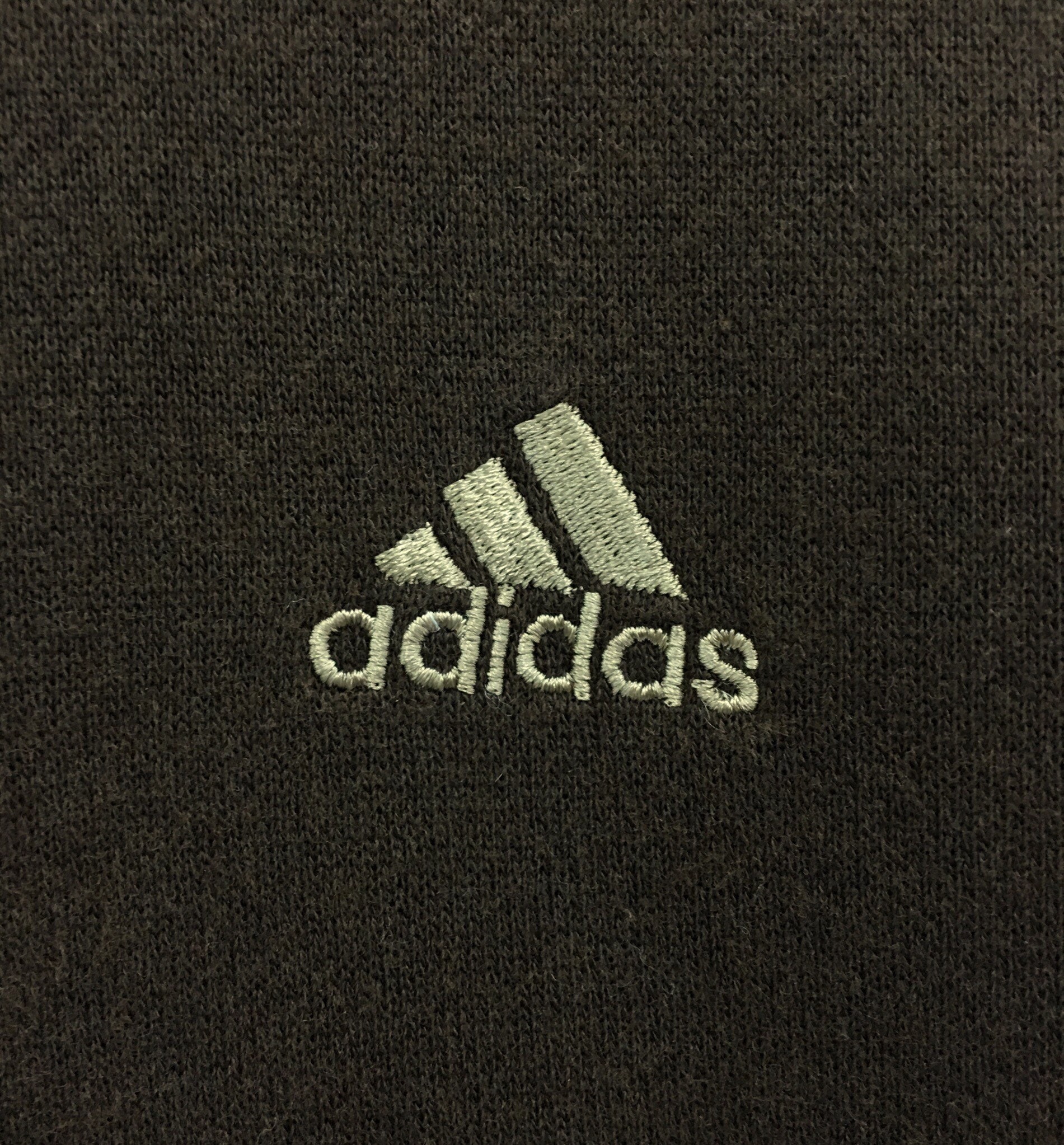Adidas Zipped Up Sweatshirt Jumper Embroidery Small Logo | Etsy