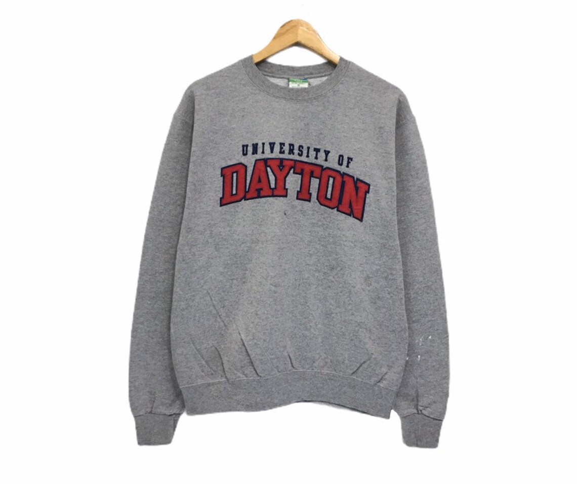 Vintage UNIVERSITY OF DAYTON Crewneck Champion Sweatshirt Etsy