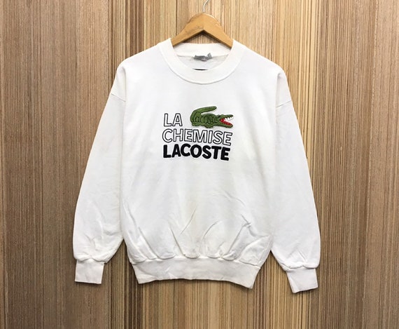 LACOSTE Crewneck Sweatshirt Embroidery 