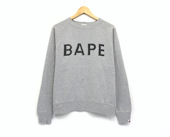 bape crewneck sweater