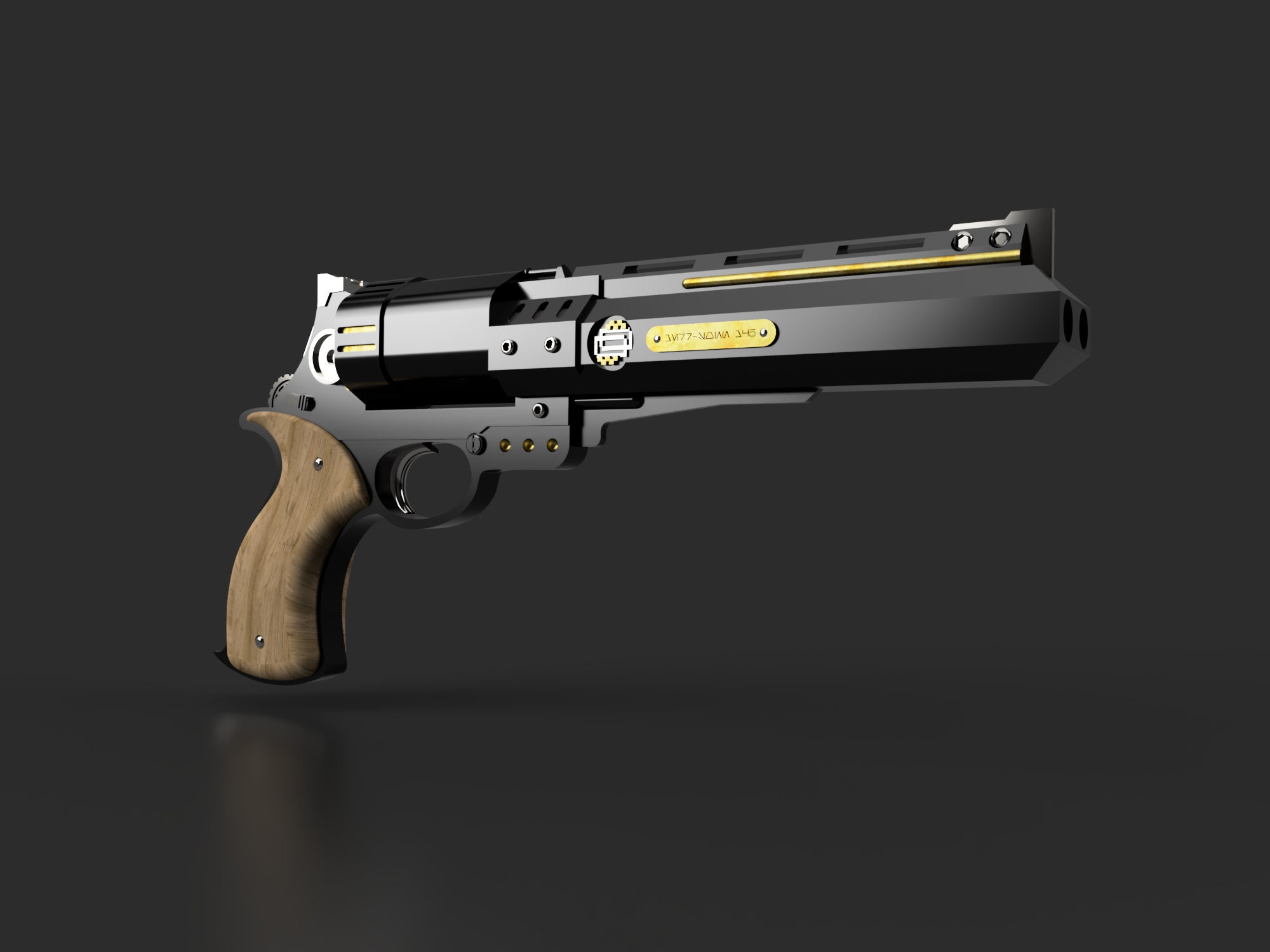 Star Wars Inspired Blaster Pistol for Mandalorians or Bounty Hunters