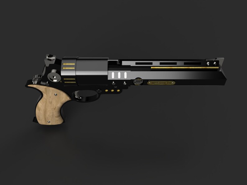 Merr sonn Model 45 Blaster Pistol Printable 3D Files Etsy Merr sonn Model 45 Blaster Pistol Printable 3D Files Etsy
