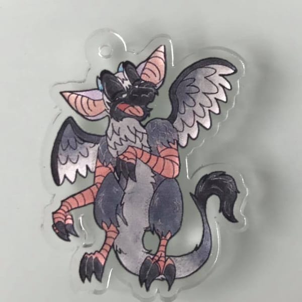 Trico from The Last Guardian Charm
