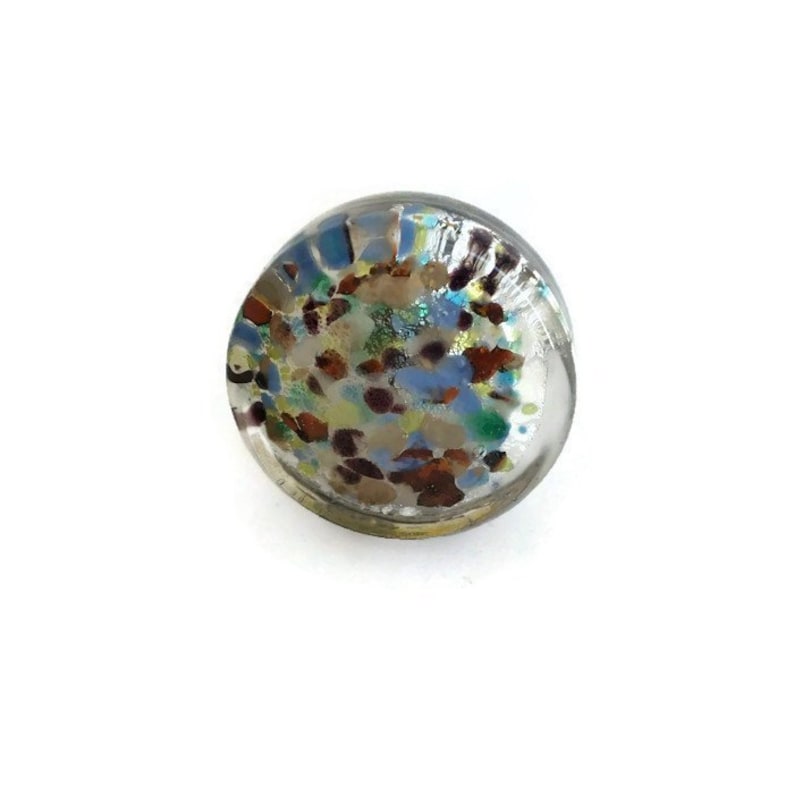 Flat Glass Mixed Color Knob