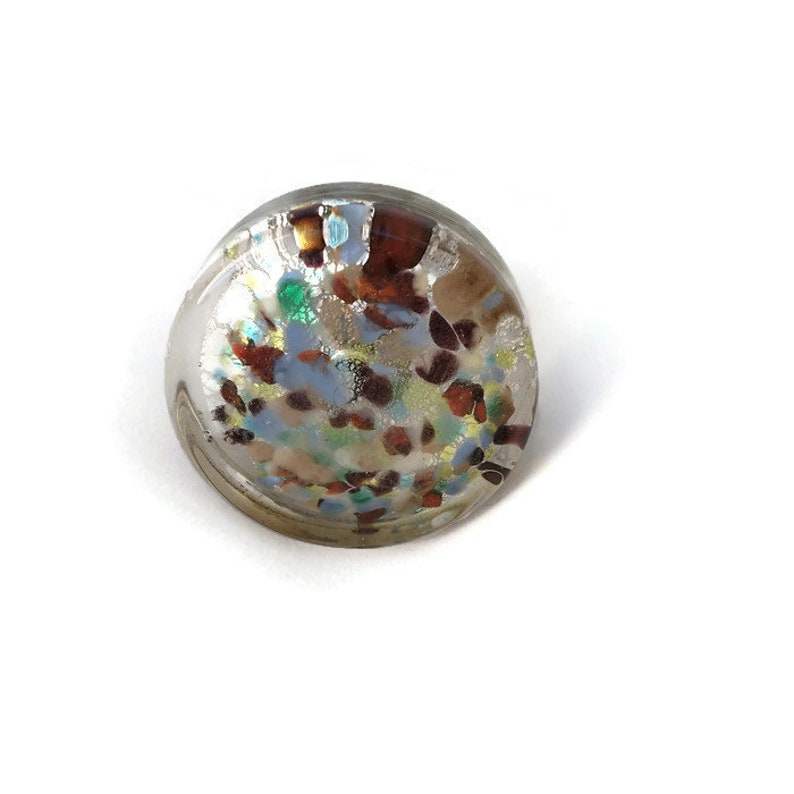 Flat Glass Mixed Color Knob