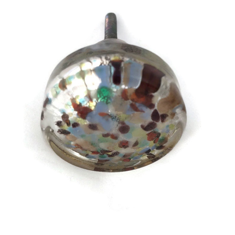 Flat Glass Mixed Color Knob