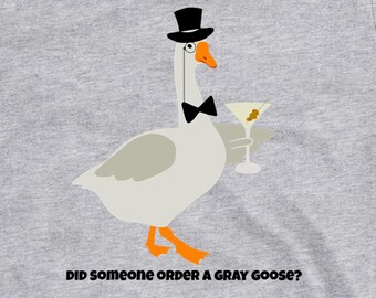 Funny Goose T-shirt, Funny Bird T-shirt, 'Silly Goose' T-shirt