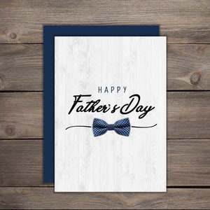 Biglietto per la festa del papà: papillon