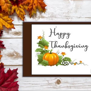 Thanksgiving Karten - Kürbis Aufnäher: 10er Set