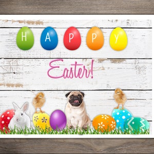 Cartoline di Pasqua - Amici animali - set da 5 o 10