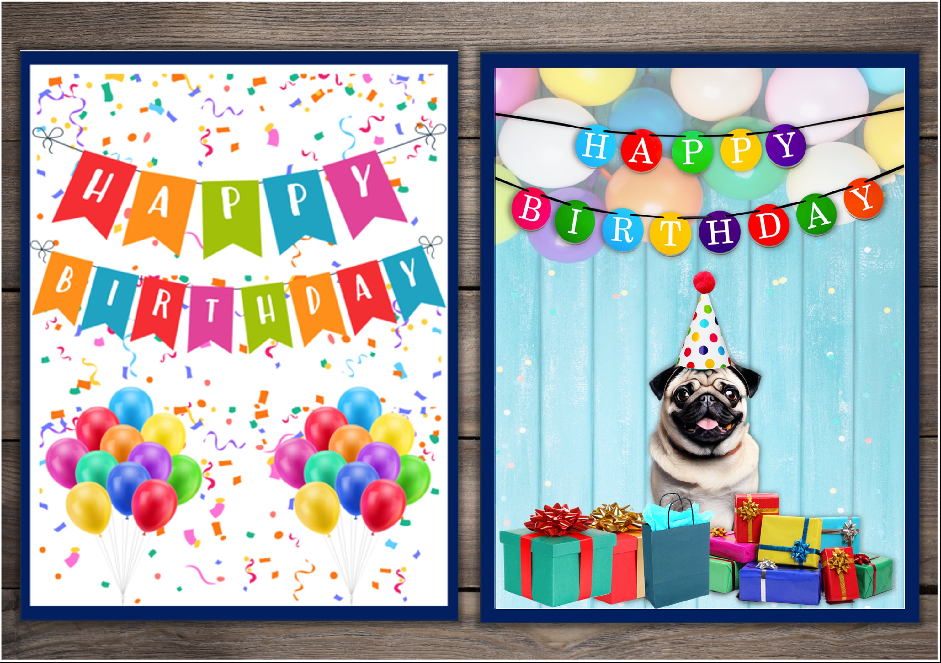 Birthday Card Assortment #1 - Set of 10 or 20, Bulk Birthday Cards ...