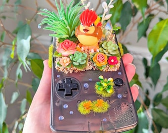 Pidgeot GameBoy Color Pokemon Terrarium Diorama- Ready to Ship!