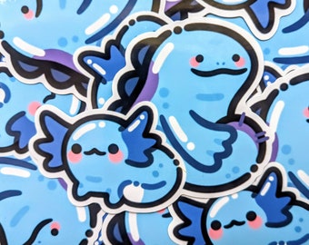 Beta Wooper and Quagsire Sticker